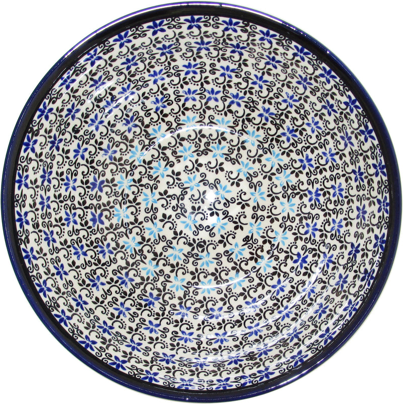 Boleslawiec Polish Pottery UNIKAT Large Serving or Mixing Bowl "Martina"