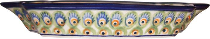 Boleslawiec Polish Pottery Medium Fancy Platter