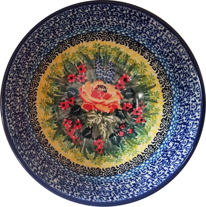Boleslawiec Polish Pottery UNIKAT Ceramika Artystyczna Cereal Bowl Unikat 4779