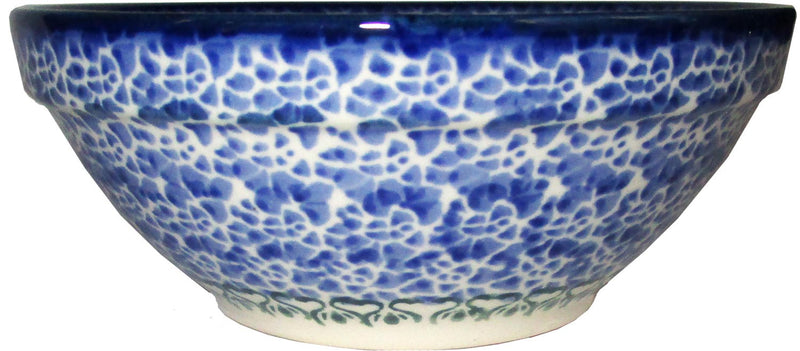 Boleslawiec Polish Pottery UNIKAT Ice Cream or Condiment Bowl "Summer Day"