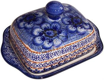 Butter DishBlue Garden