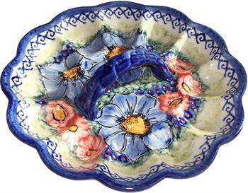Polish Pottery Egg PlateIsabelle