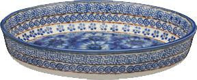 Large Oval Baking DishBlue Garden