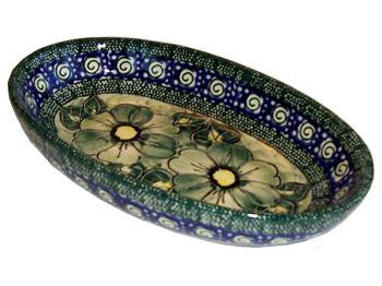 Small Oval Baking DishGreen Garden