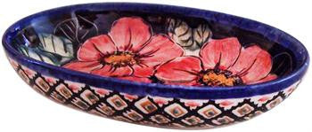 Small Oval Baking DishRed Garden