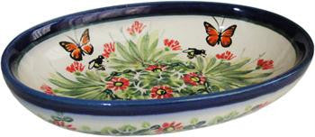 Polish Pottery Small Oval BakerSpring