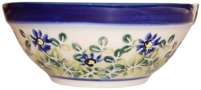 Boleslawiec Polish Pottery UNIKAT Ice Cream or Condiment Bowl "Serenity"