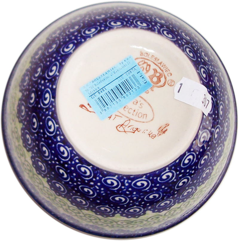 Boleslawiec Polish Pottery UNIKAT Cereal or Chili Serving Bowl "Alex"