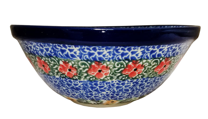 Boleslawiec Polish Pottery UNIKAT Ceramika Artystyczna Cereal Bowl U3735