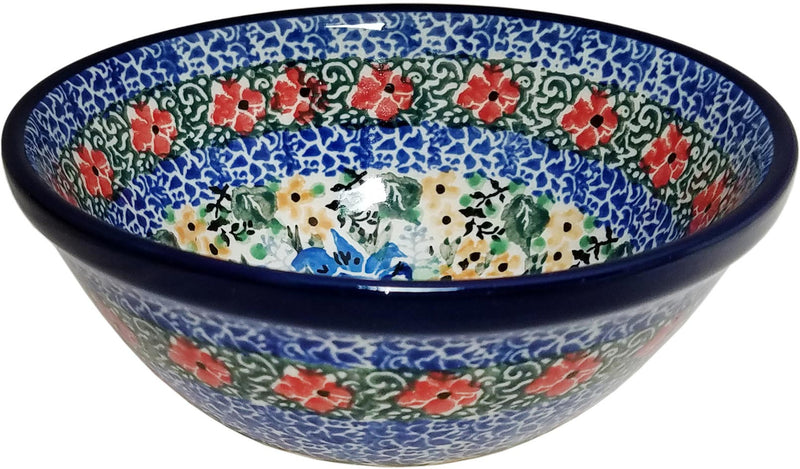 Boleslawiec Polish Pottery UNIKAT Ceramika Artystyczna Cereal Bowl U3735