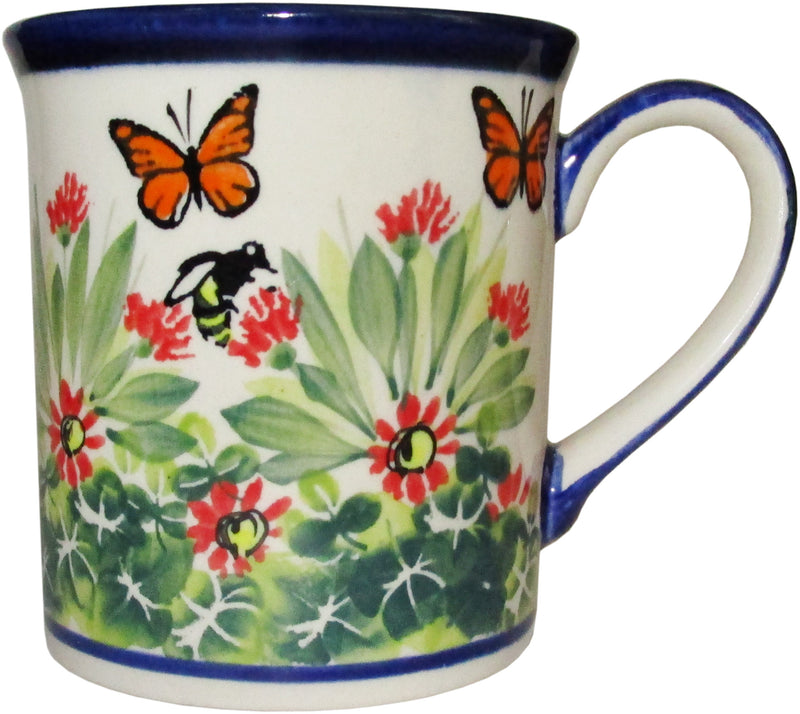 Boleslawiec Polish Pottery UNIKAT Coffee or Tea Mug "Spring"