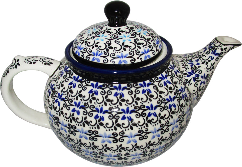 Boleslawiec Stoneware Polish Pottery Teapot Coffee Pot "Martina"