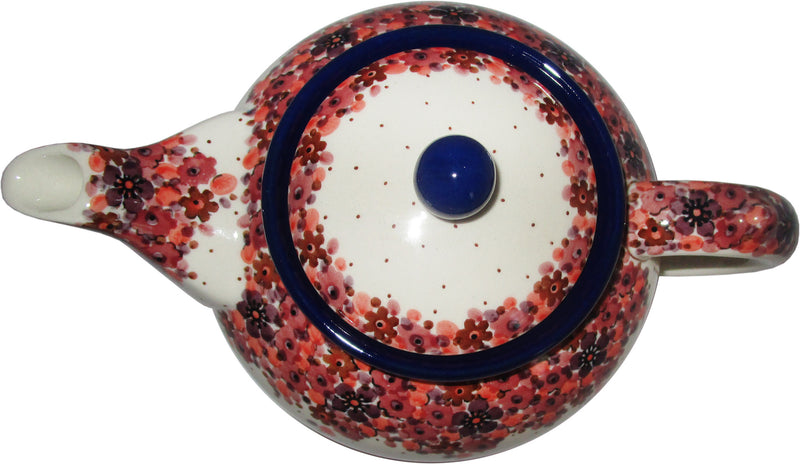 Boleslawiec Stoneware Polish Pottery Teapot Coffee Pot  CAU4650