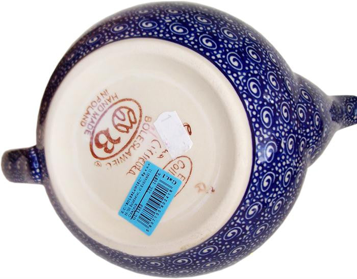 Boleslawiec Stoneware Polish Pottery UNIKAT Teapot Coffee Pot "Alex"