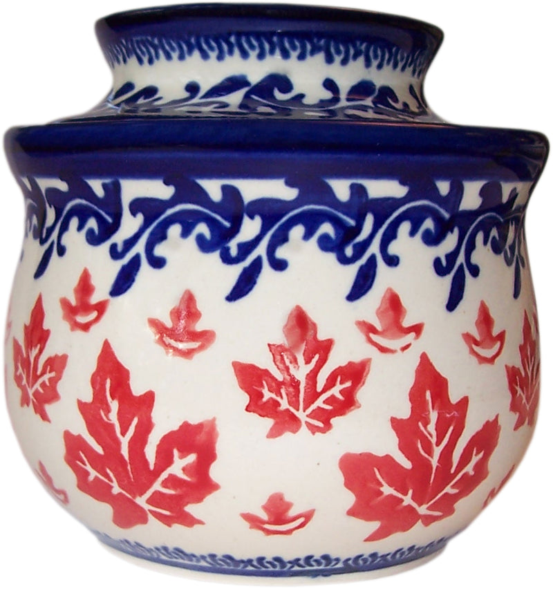 Boleslawiec Polish Pottery French Butter Dish