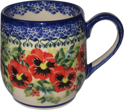 Waking up to coffee in your Polish Pottery Cup