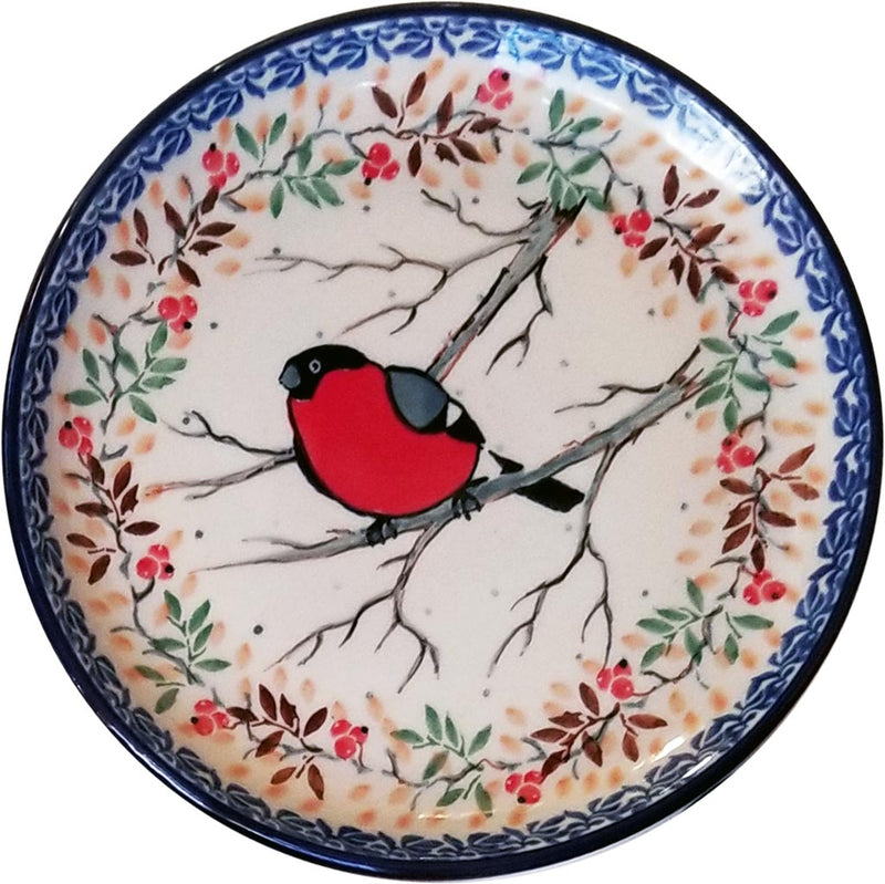 Boleslawiec Polish Pottery Ceramika Artystyczna Unikat 4908 6" Cookie / Dessert Plate
