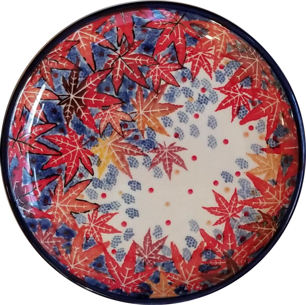 Boleslawiec Polish Pottery Ceramika Artystyczna Unikat 4812 6" Cookie / Dessert Plate