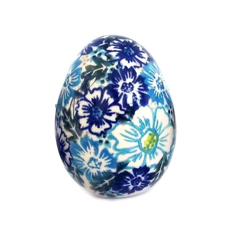 Boleslawiec Polish Pottery UNIKAT Easter Egg Decoration "April"
