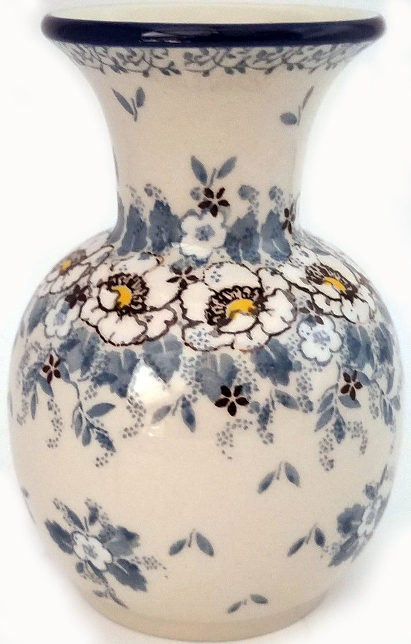 Boleslawiec Polish Pottery Ceramika Artystyczna UNIKAT 4814 Flower Vase