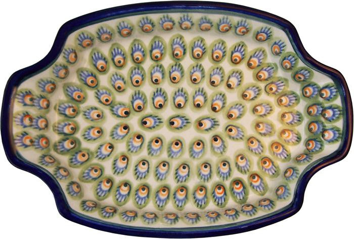 Boleslawiec Polish Pottery Medium Fancy Platter
