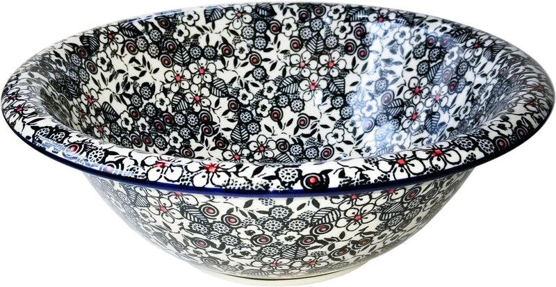 Boleslawiec Polish Pottery UNIKAT Large Deep Serving Bowl Unikat 4783