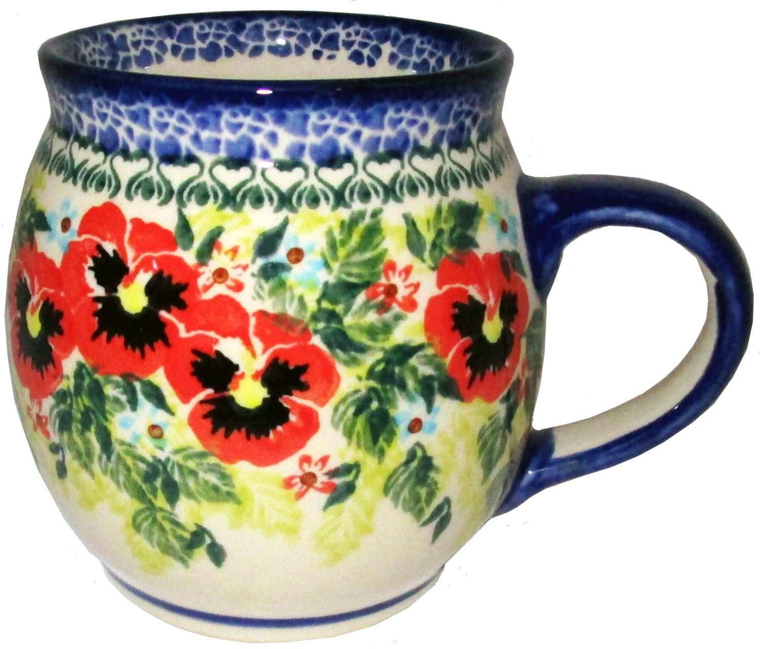 Polish pottery Coffee or Tea Mug Home of Polish Pottery