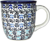 Boleslawiec Polish Pottery UNIKAT Coffee or Tea Mug "Martina"