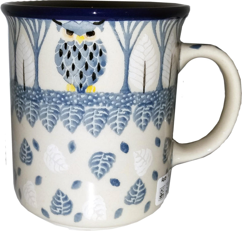 Boleslawiec Polish Pottery 10 oz Coffee Cup or Tea Mug Ceramika Artystyczna Unikat 4872