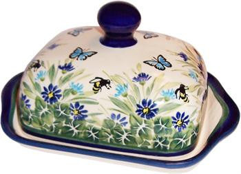 Polish Pottery Butter DishSerenity