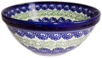 Polish Pottery Cereal or Soup BowlAlex