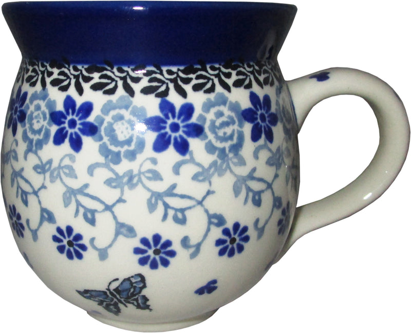 Boleslawiec Polish Pottery 12 oz Coffee or Tea Bubble Mug 1941