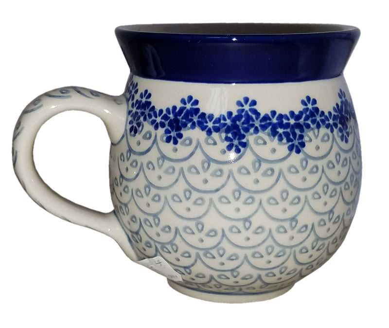 Boleslawiec Polish Pottery 10 oz Coffee or Tea Bubble Mug 577