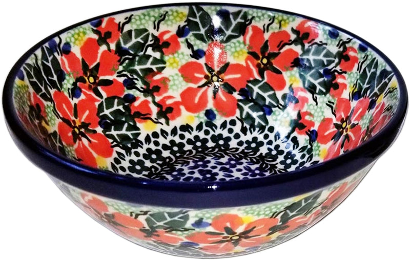 Boleslawiec Polish Pottery UNIKAT Ceramika Artystyczna Cereal Bowl U2195