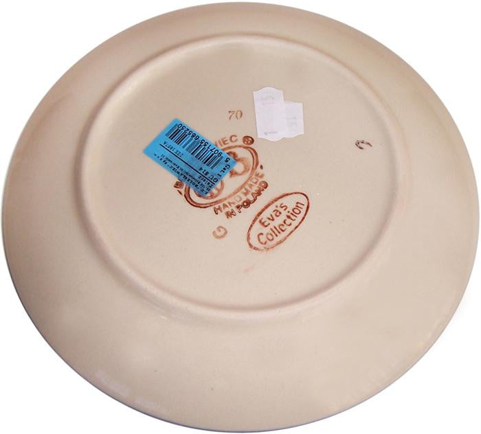 Polish pottery salad plates store