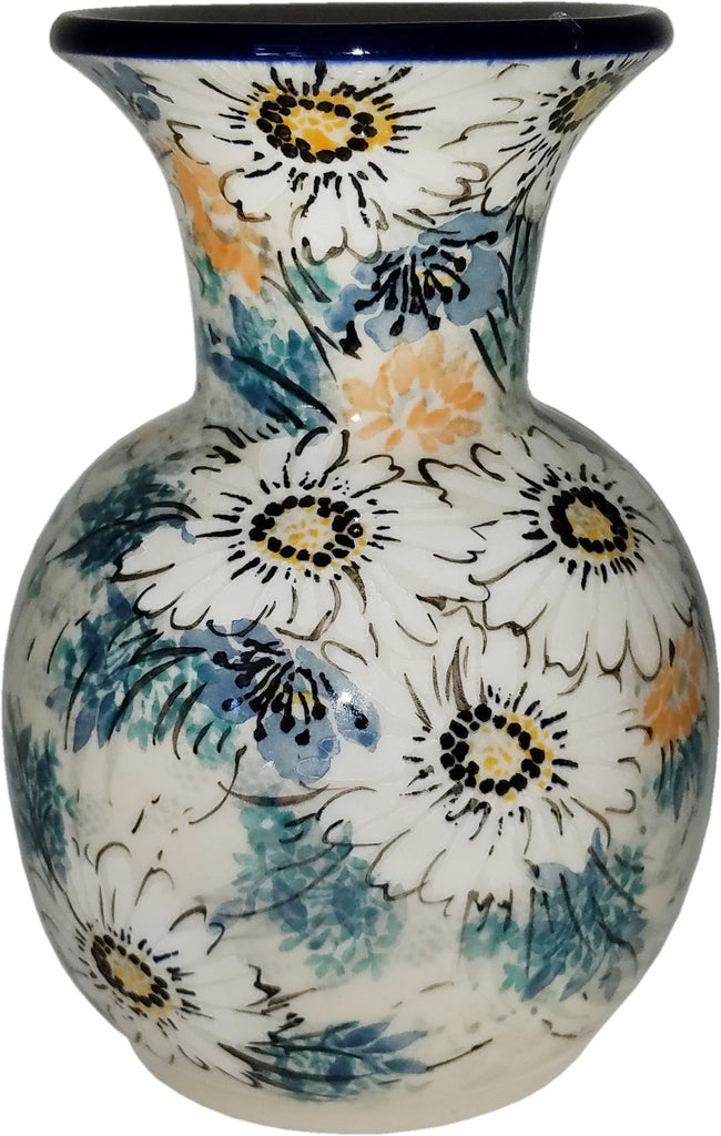 Boleslawiec Polish Pottery Ceramika Artystyczna UNIKAT Flower Vase