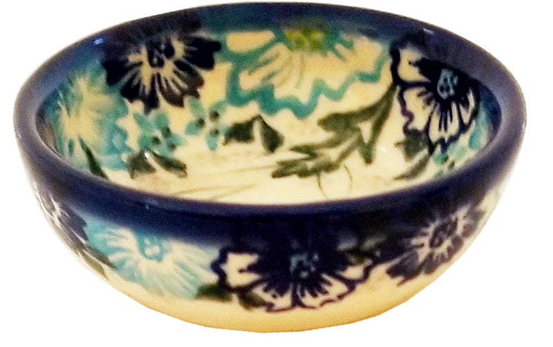 Boleslawiec Polish Pottery UNIKAT 3" Mini Bowl "April"