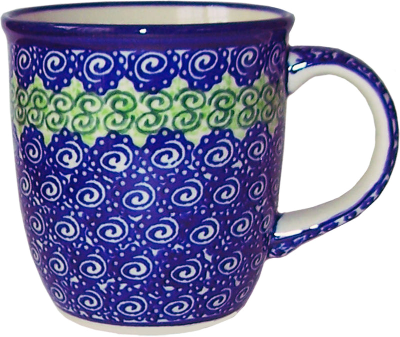 Boleslawiec Polish Pottery UNIKAT Coffee or Tea Mug "Alex"