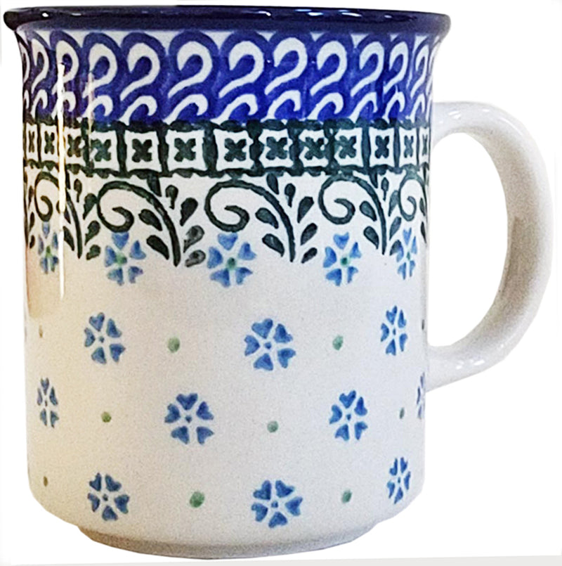 Boleslawiec Polish Pottery 10 oz Coffee Cup or Tea Mug Ceramika Artystyczna 711