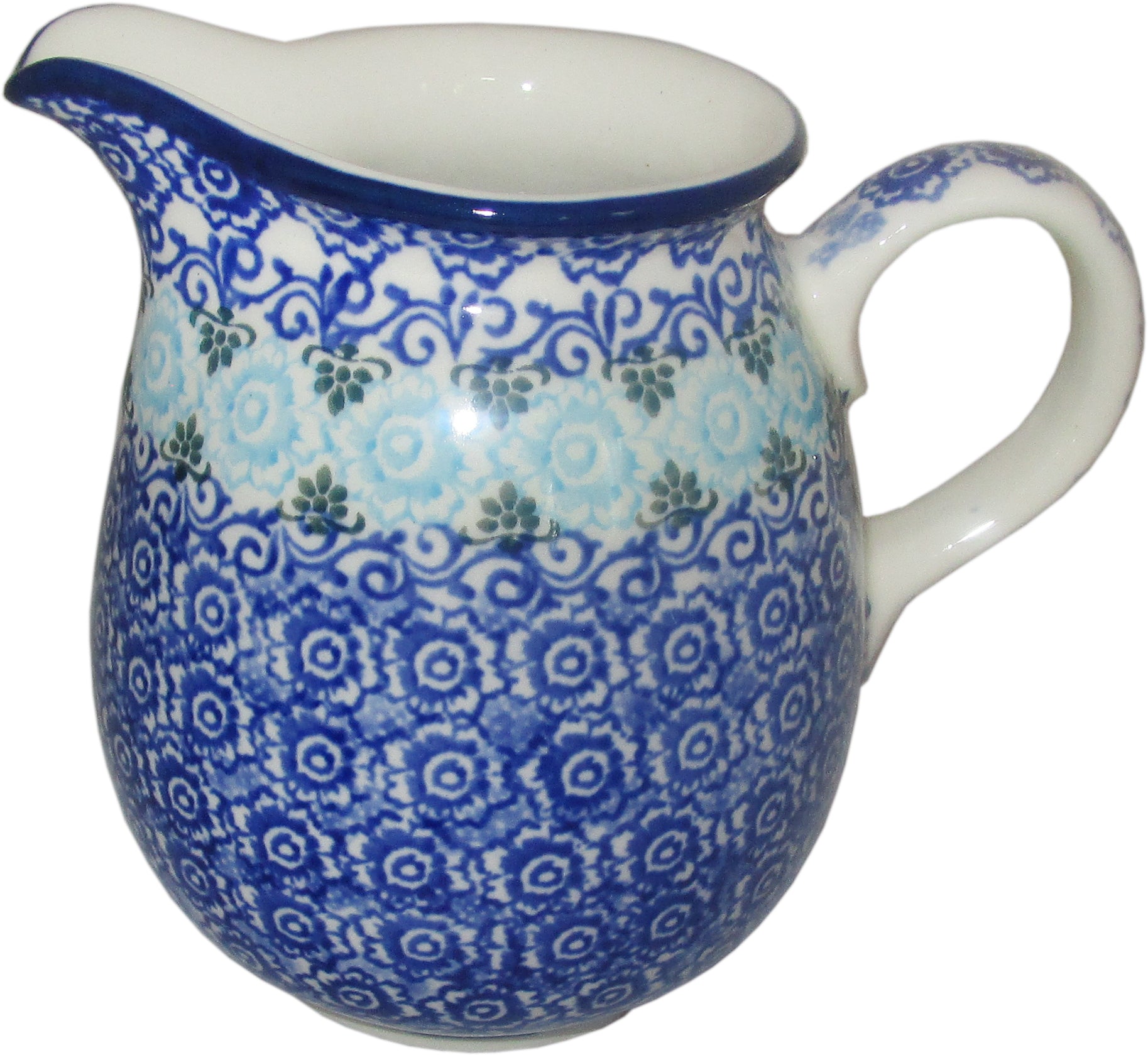 Boleslawiec Polish Pottery 0.5L Pitcher Water or Milk Jug 1478 Home