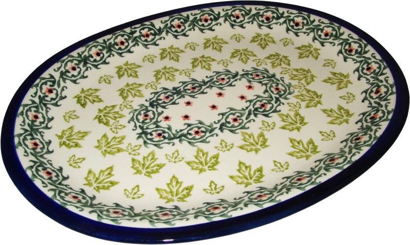 Boleslawiec Polish Pottery UNIKAT Serving Platter "Vermont"