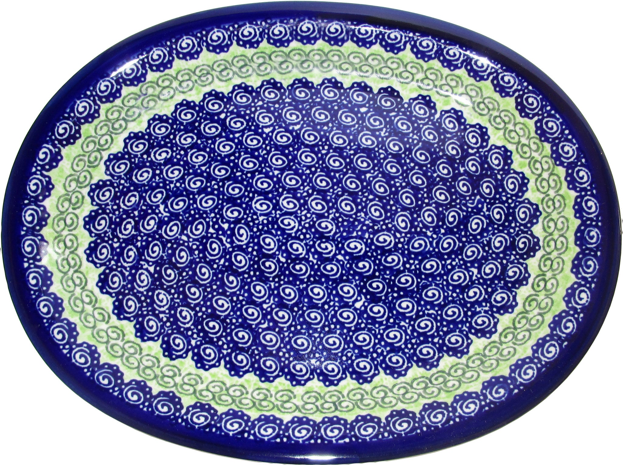 Boleslawiec Polish Pottery UNIKAT Serving Platter "Alex"