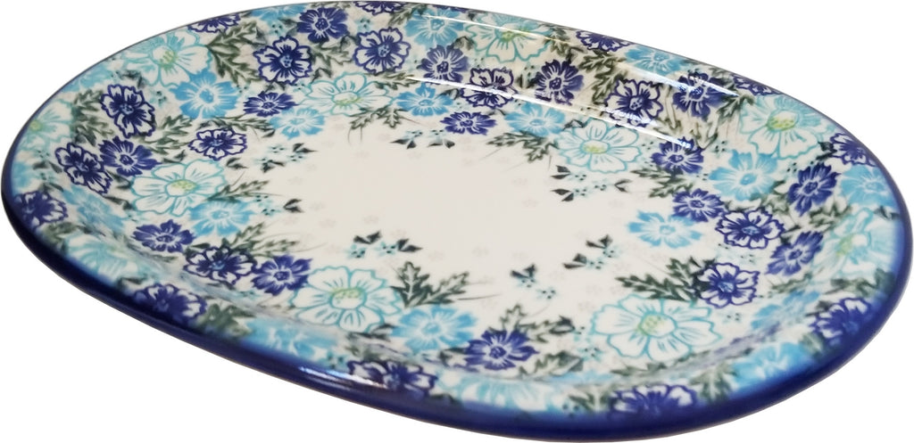 Boleslawiec Polish Pottery UNIKAT Serving Platter "Patricia"