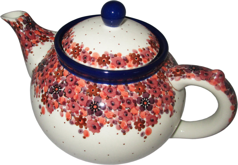 Boleslawiec Stoneware Polish Pottery Teapot Coffee Pot  CAU4650