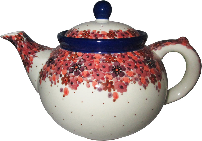 Boleslawiec Stoneware Polish Pottery Teapot Coffee Pot  CAU4650