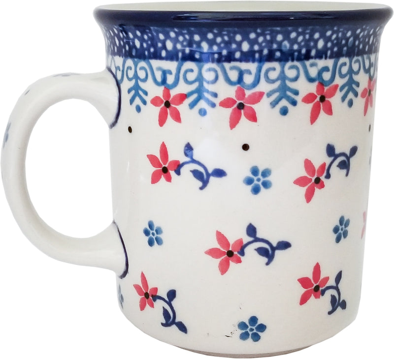 Boleslawiec Polish Pottery 10 oz Coffee Cup or Tea Mug Ceramika Artystyczna 2634
