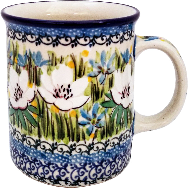 Boleslawiec Polish Pottery 10 oz Coffee Cup or Tea Mug Ceramika Artystyczna Unikat 4977