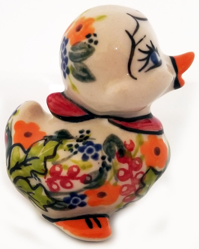 Boleslawiec Polish Pottery UNIKAT Easter Chick Decoration