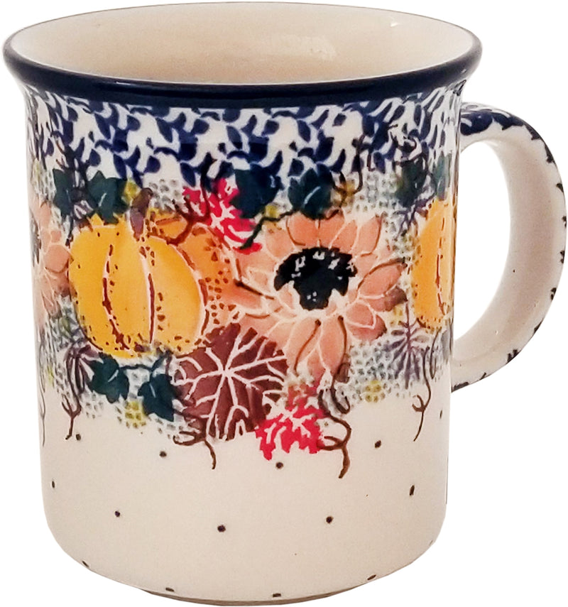 Boleslawiec Polish Pottery 10 oz Coffee Mug or Tea Cup Ceramika Artystyczna Unikat 4741