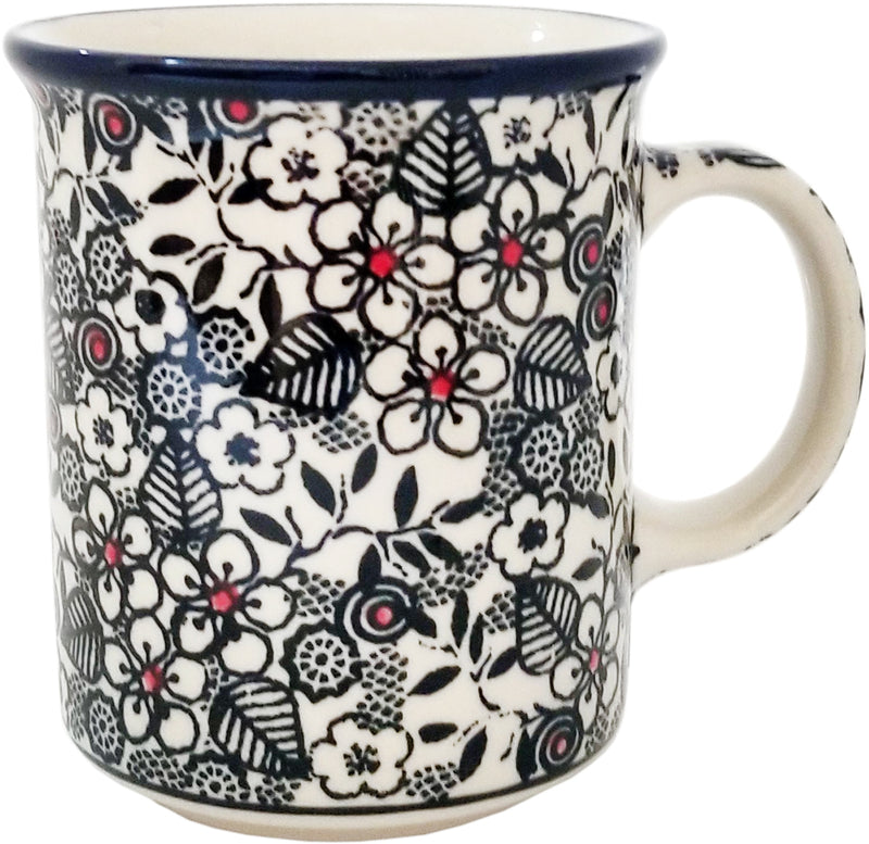 Boleslawiec Polish Pottery 10 oz Coffee Cup or Tea Mug Ceramika Artystyczna Unikat 4783